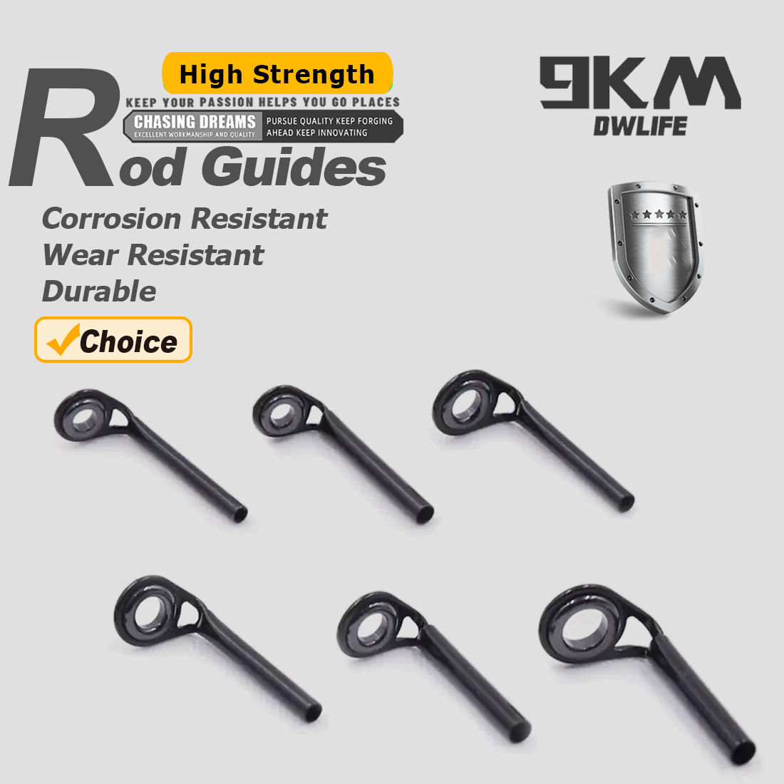Fishing Rod Building Kit - Fishing Rod Guides 5~10pcs MKT Fishing