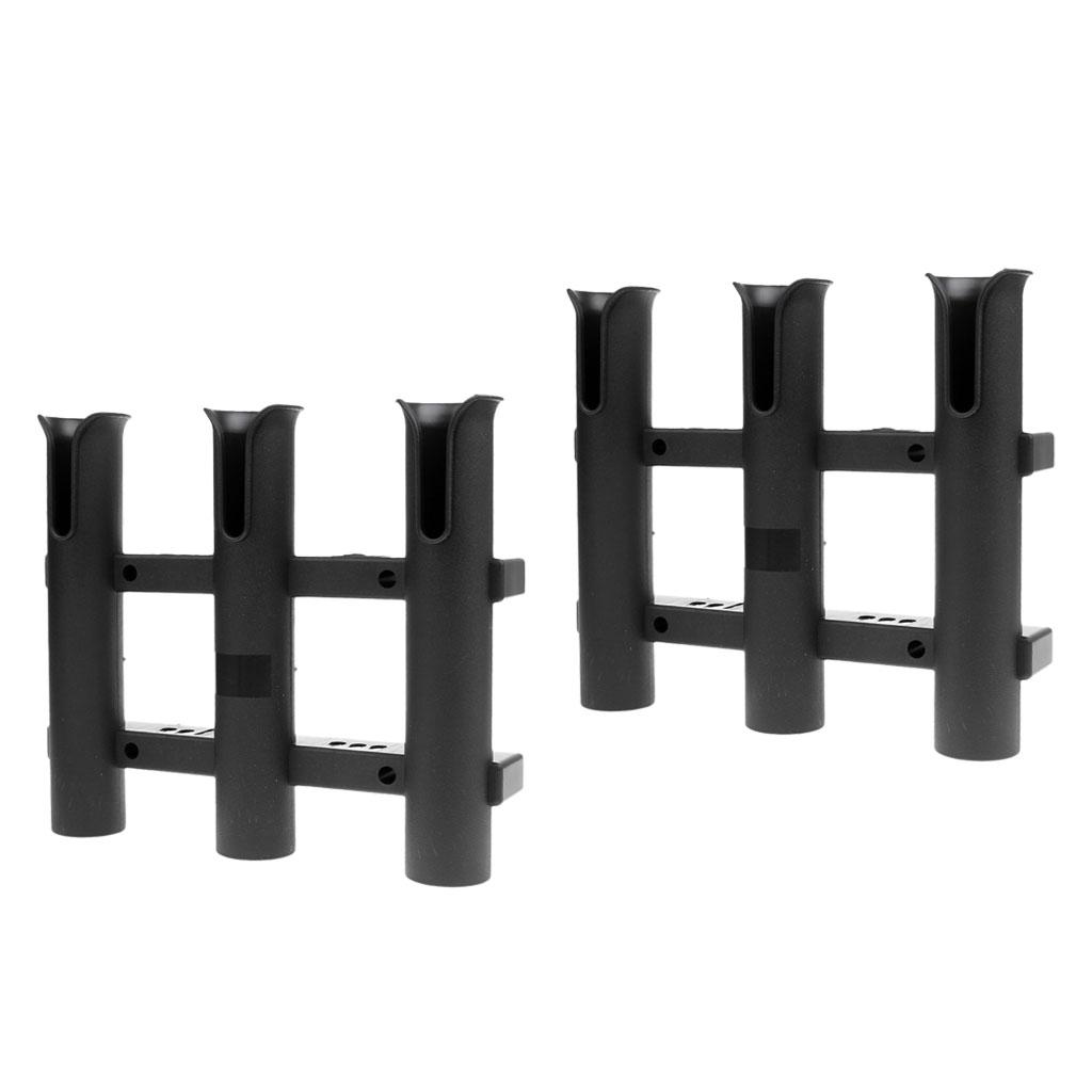 Fishing Rod Rack - Black PP Fishing Rod Holder Rack
