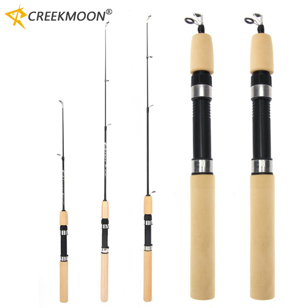 Fishing Rod Ice - Mini Telescopic Ice Fishing Rod Portable
