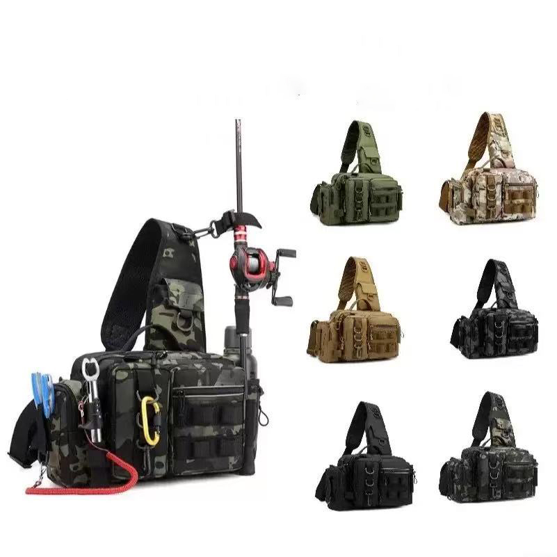 Fishing Rod Fly - New Fishing Tackle Backpack Lure Box