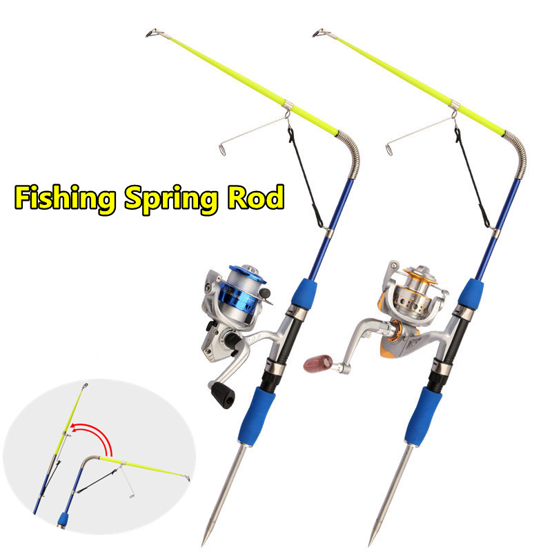 Fishing Rod Carbon Fiber - Automatic Fishing Spring Rod Ultralight Fiberglass