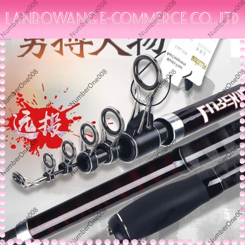 Fishing Rod Surf - 4.25m Extra Hard Cross Carbon Telescopic