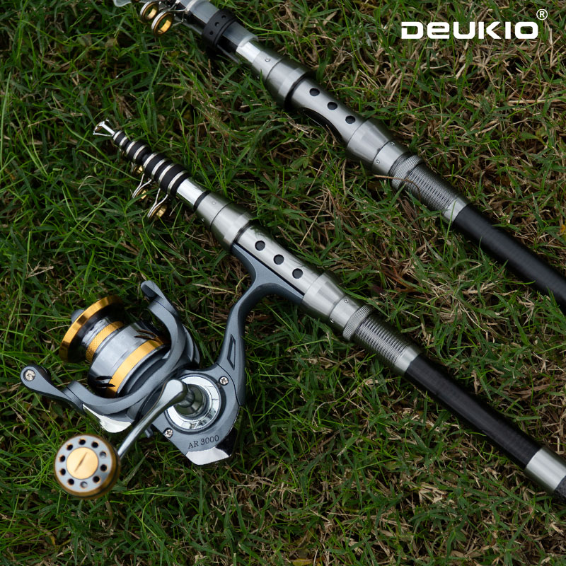 Fishing Rod Combo - DEUKIO Fishing Rod and Reel Combo
