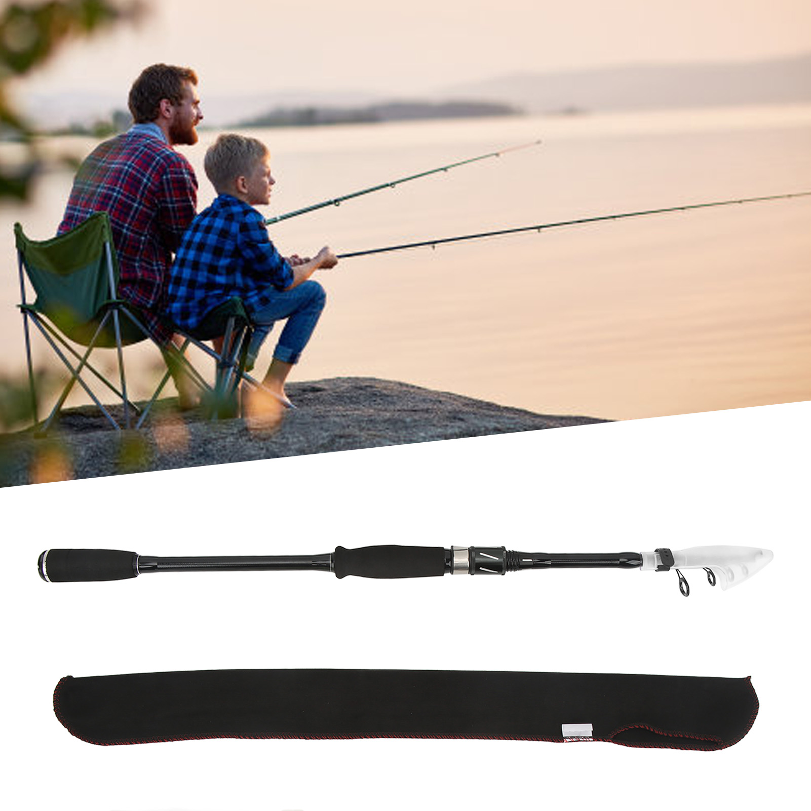 Fishing Rod Spinning - Lure Fishing Rod and Reel Combo