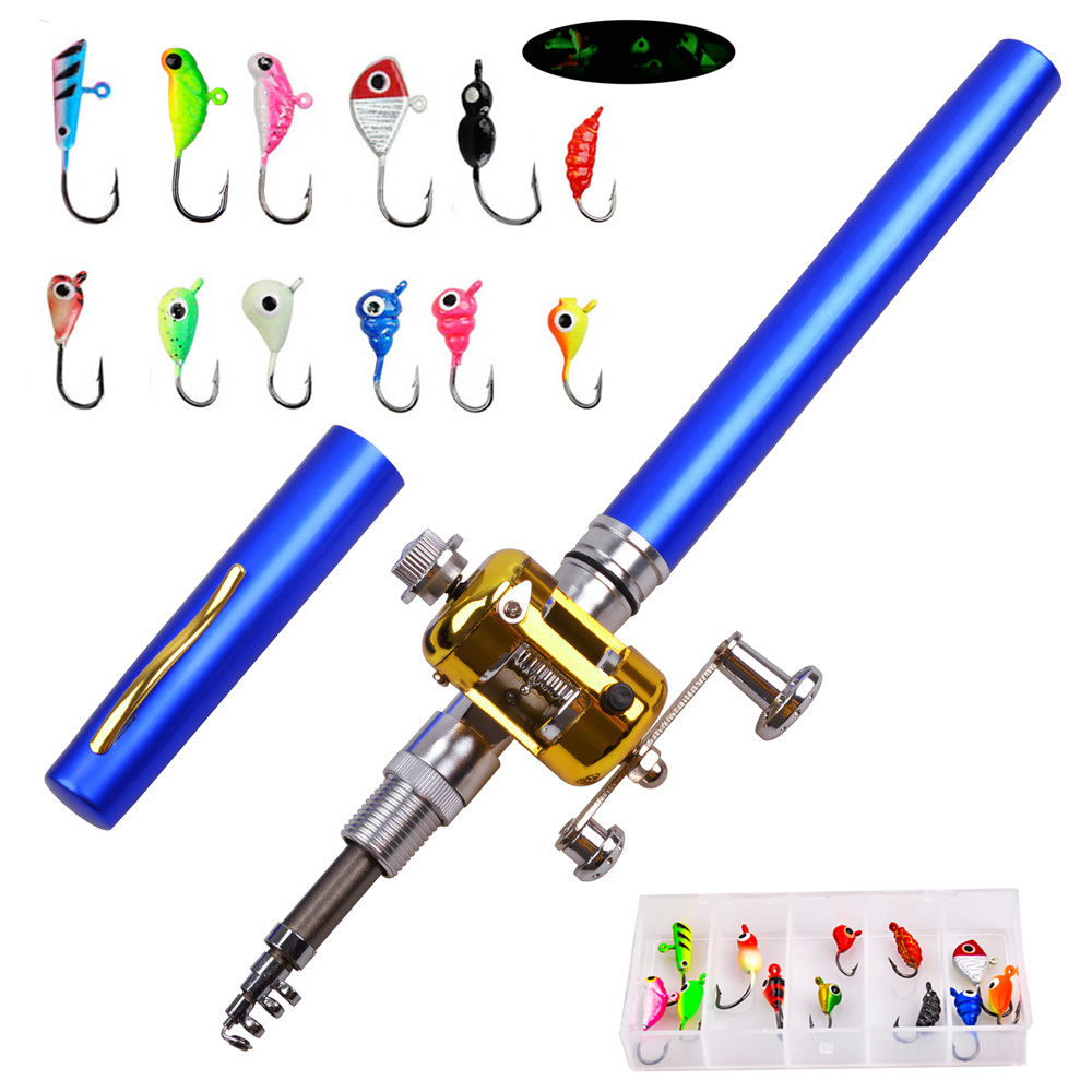 Fishing Rod Combo - Mini ice fishing rod Combo with