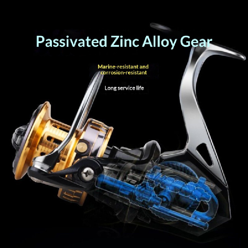 Hasida Spinning Fishing Reel F - Fishing Rod Surf ulasan dan harga