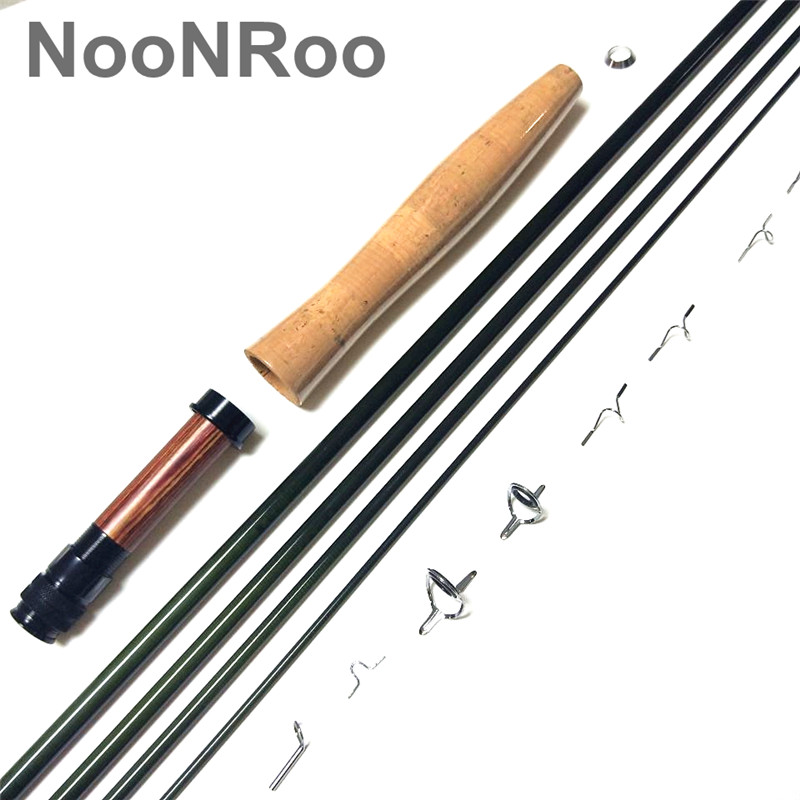 NooNRoo IM8 8ft 6inch 4pc 1wt  - Fishing Rod Building Kit ulasan dan harga