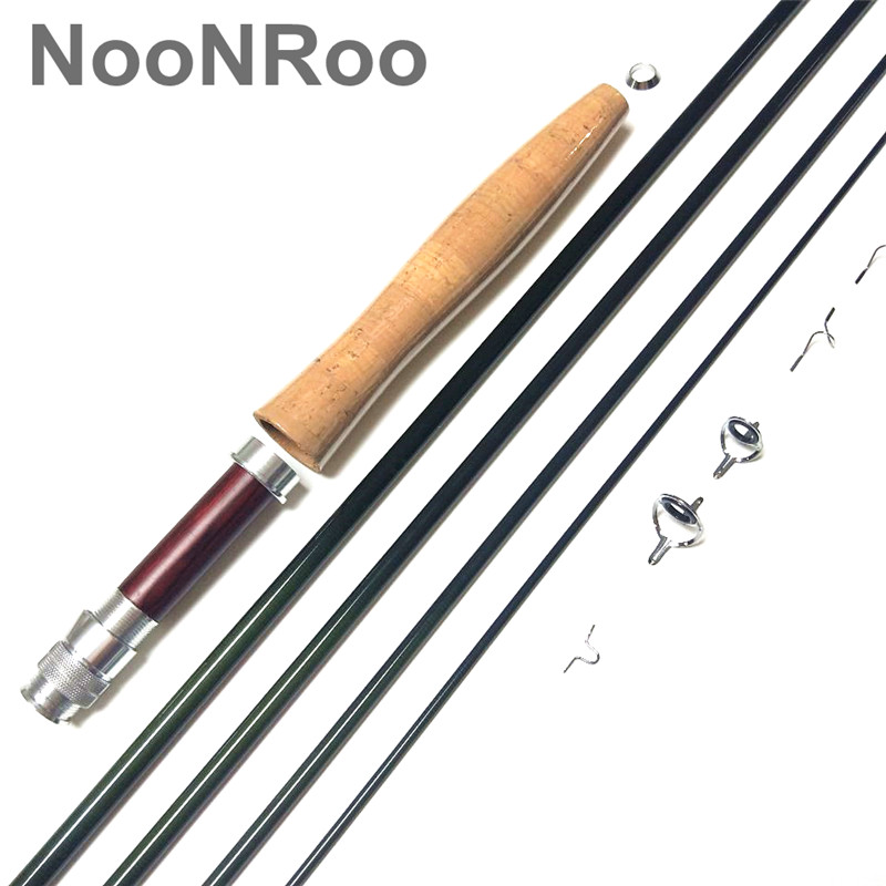 NooNRoo IM8 8ft 6inch 4pc 1wt  - Fishing Rod Building Kit ulasan dan harga