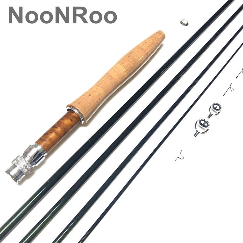 NooNRoo IM8 8ft 6inch 4pc 1wt  - Fishing Rod Building Kit ulasan dan harga