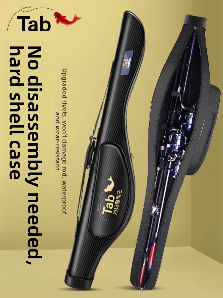 Tab Large Belly Rod Bag Hard   - Fishing Rod Case ulasan dan harga