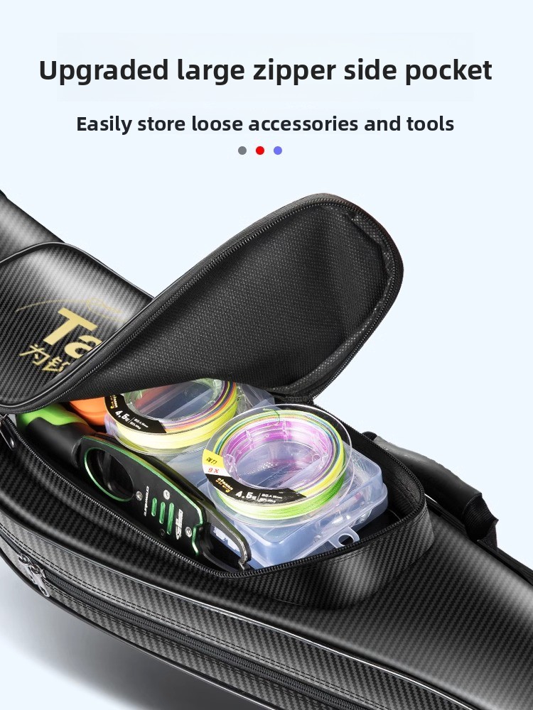 Tab Large Belly Rod Bag Hard   - Fishing Rod Case ulasan dan harga