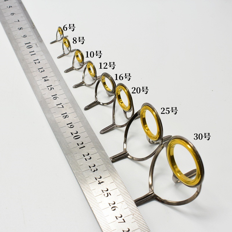 8Pcs Fishing Tackle Stainless  - Fishing Rod Repair Kit ulasan dan harga