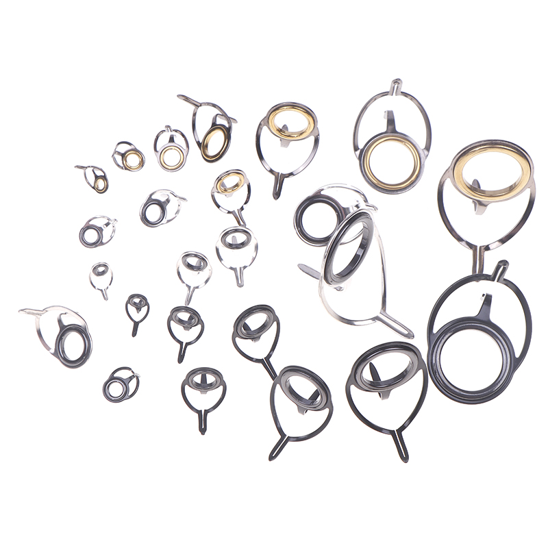 8Pcs Fishing Tackle Stainless  - Fishing Rod Repair Kit ulasan dan harga