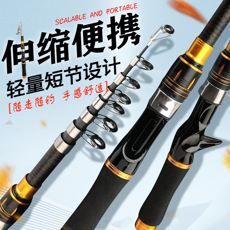 Mini Portable Telescopic Lure  - Fishing Rod Spinning ulasan dan harga
