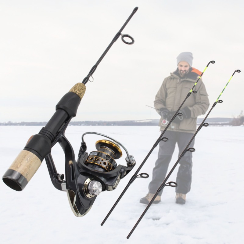 60cm 2 Tips Rod Reel Combos Wi - Fishing Rod Ice ulasan dan harga