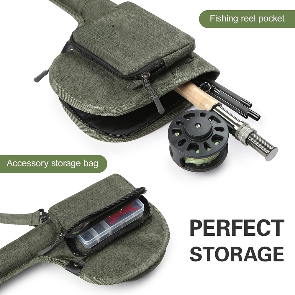Fly Fishing Rod Case Portable  - Fishing Rod Case ulasan dan harga