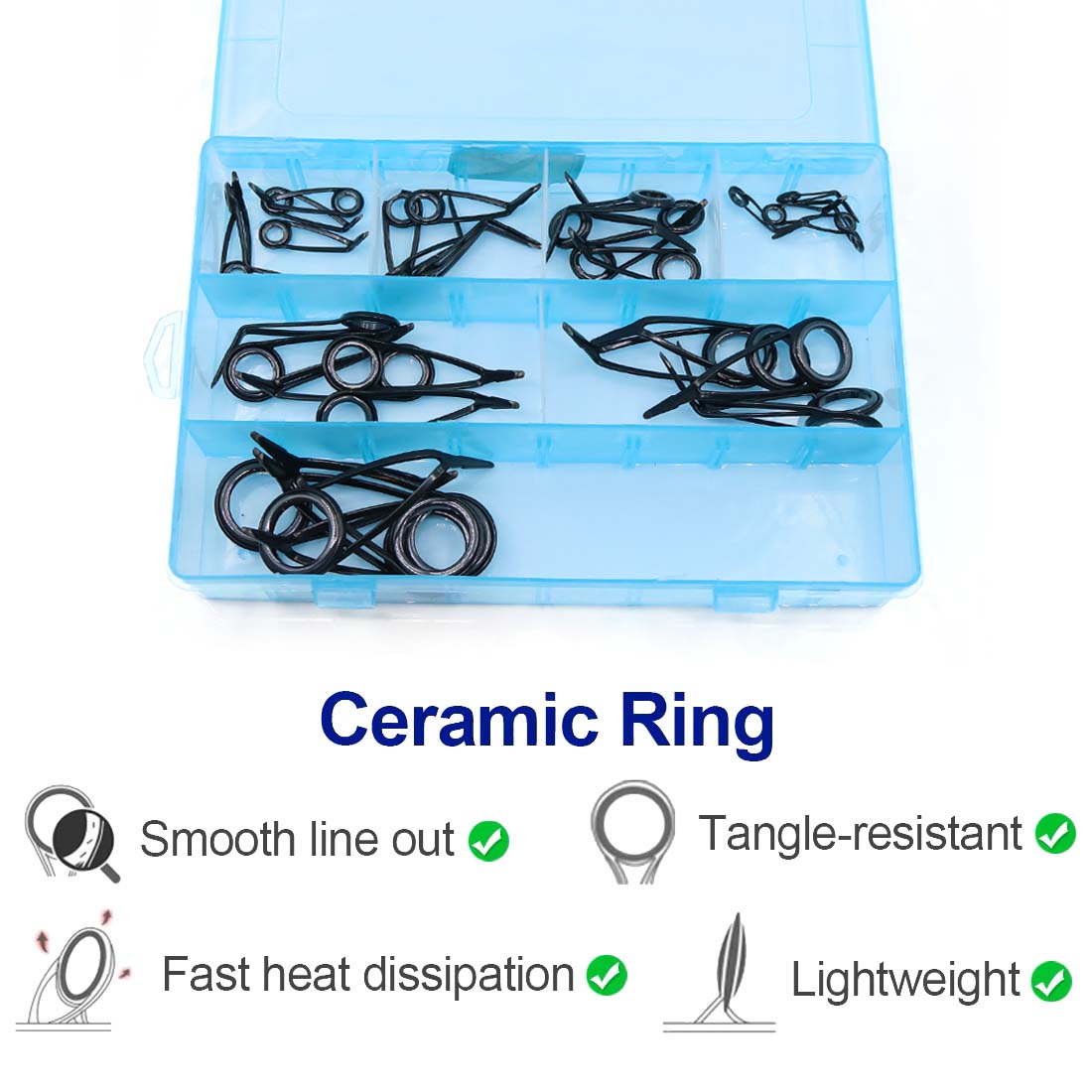 Fishing Rod Guide Repair Kit H - Fishing Rod Guide Replacement ulasan dan harga