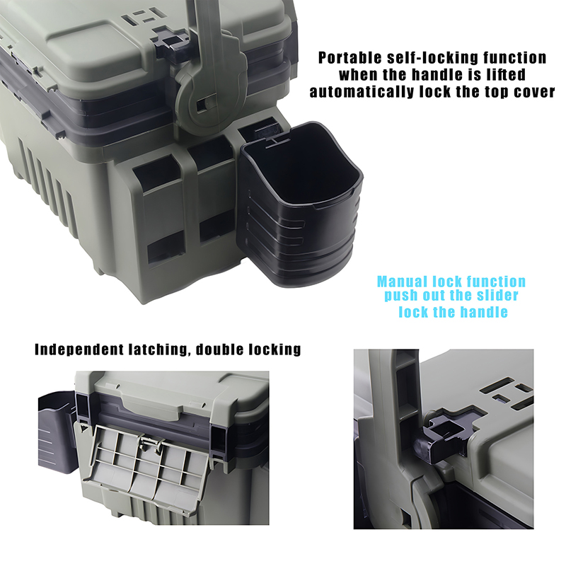 JSFUN Fishing Box Barrel Holde - Fishing Rod Holder ulasan dan harga