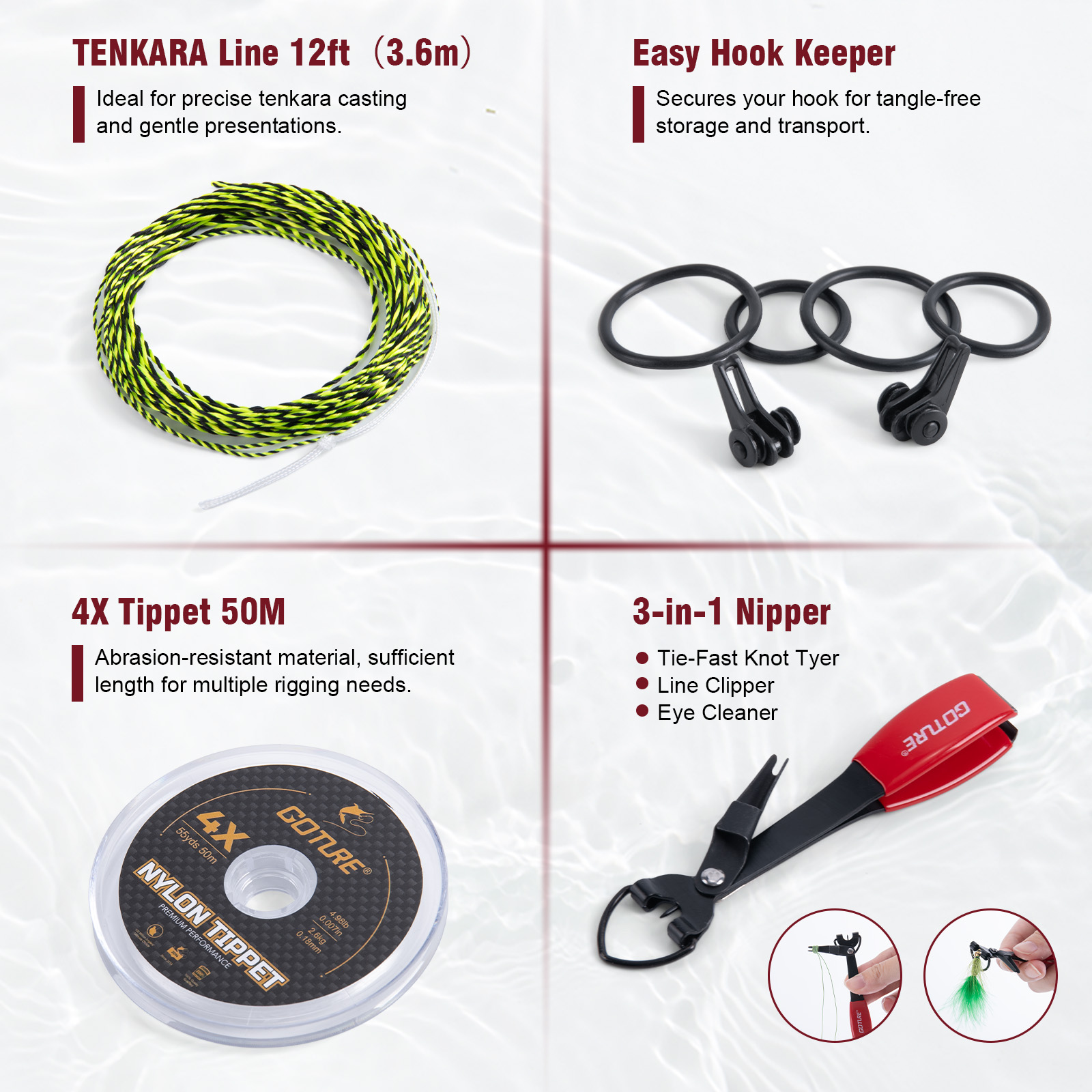 Goture Fishing Rod Combo Fly F - Fishing Rod Combo ulasan dan harga
