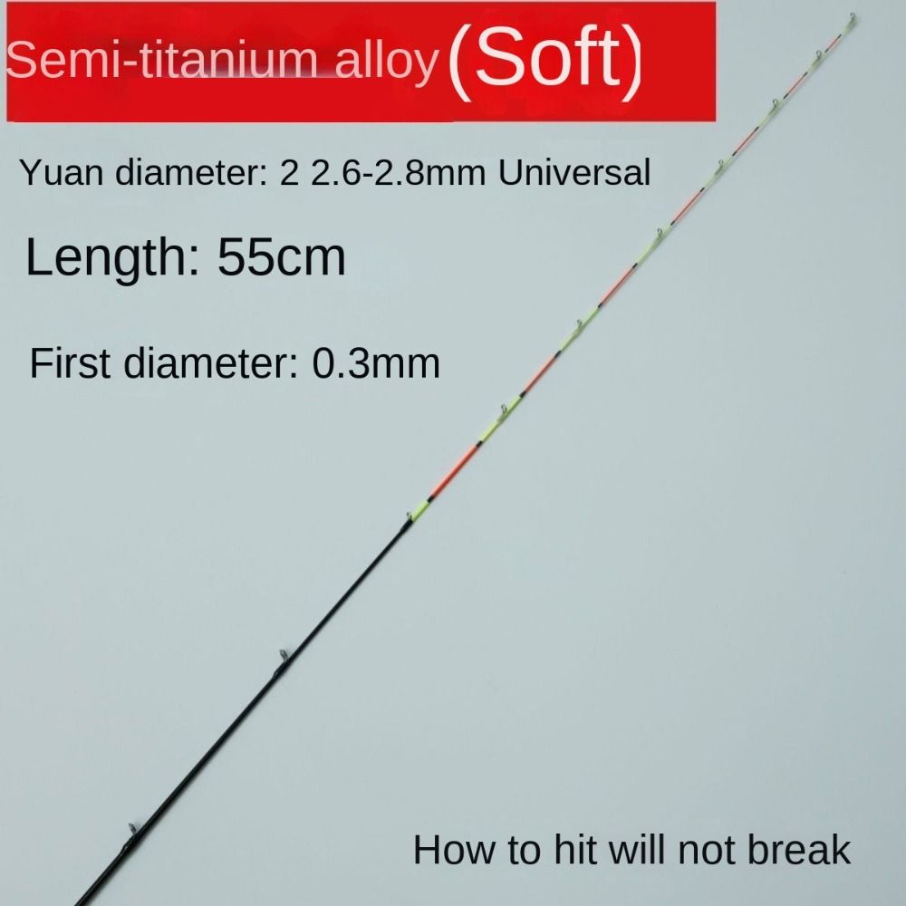 Fiberglass/Carbon Half-titaniu - Fishing Rod Carbon Fiber ulasan dan harga