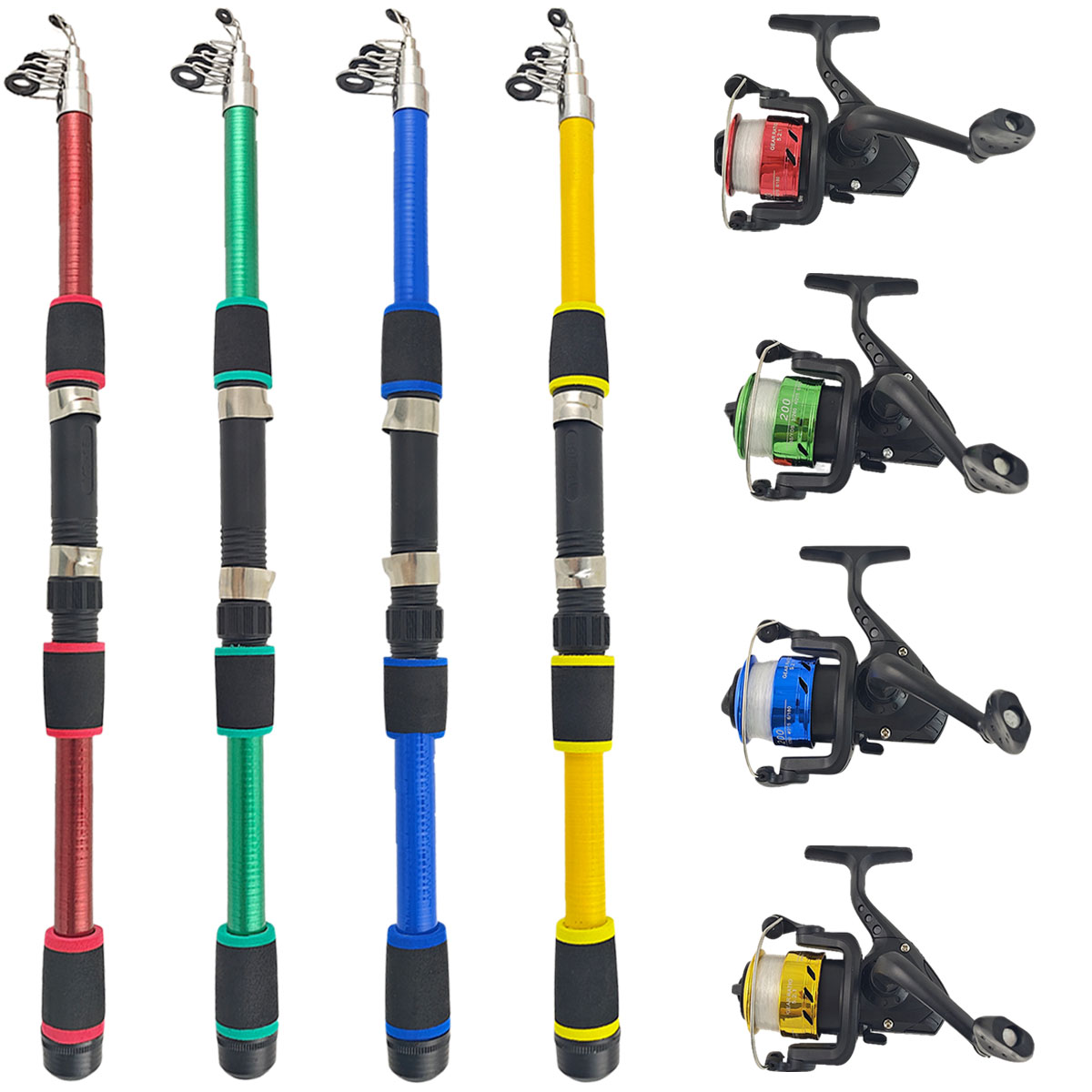 Mini Telescopic Sea Fishing Ro - Fishing Rod Spinning ulasan dan harga