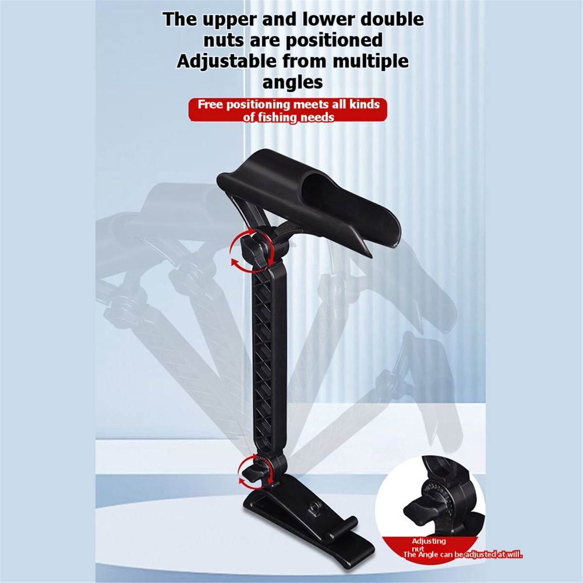 POPULAR-2pcs Adjustable Bucket - Fishing Rod Holder ulasan dan harga