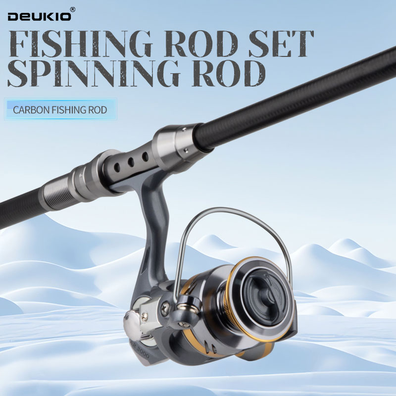 DEUKIO Fishing Rod and Reel Co - Fishing Rod Combo ulasan dan harga