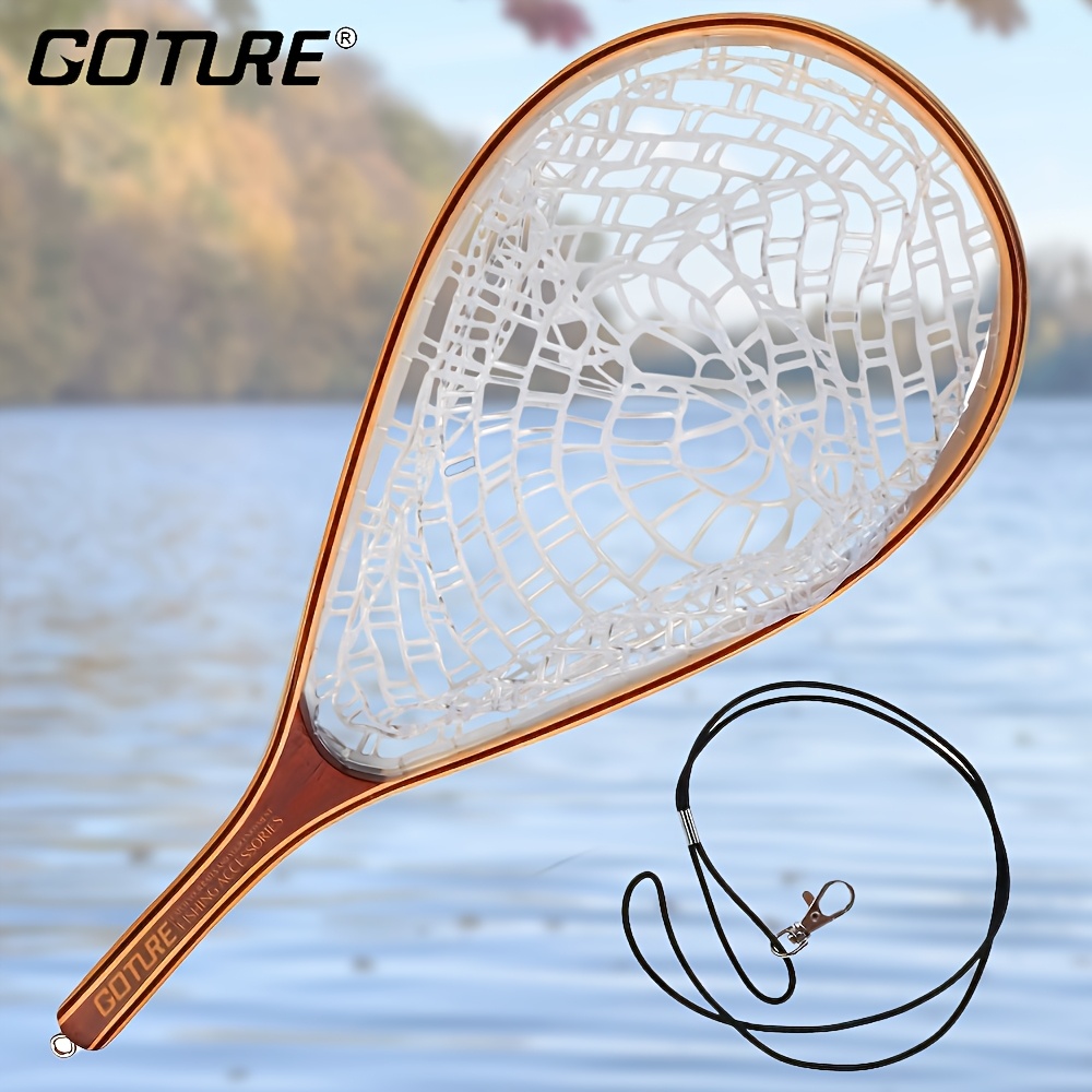 Goture Fly Fishing Net - Fish- - Fishing Rod Fly ulasan dan harga