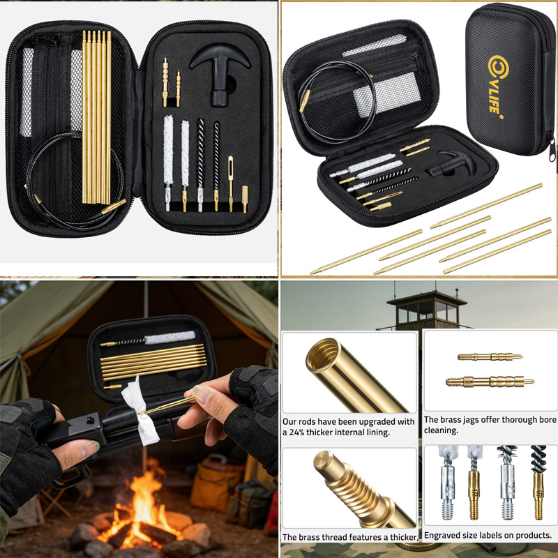 Universal Cleaning Kit Brass R - Fishing Rod Travel ulasan dan harga