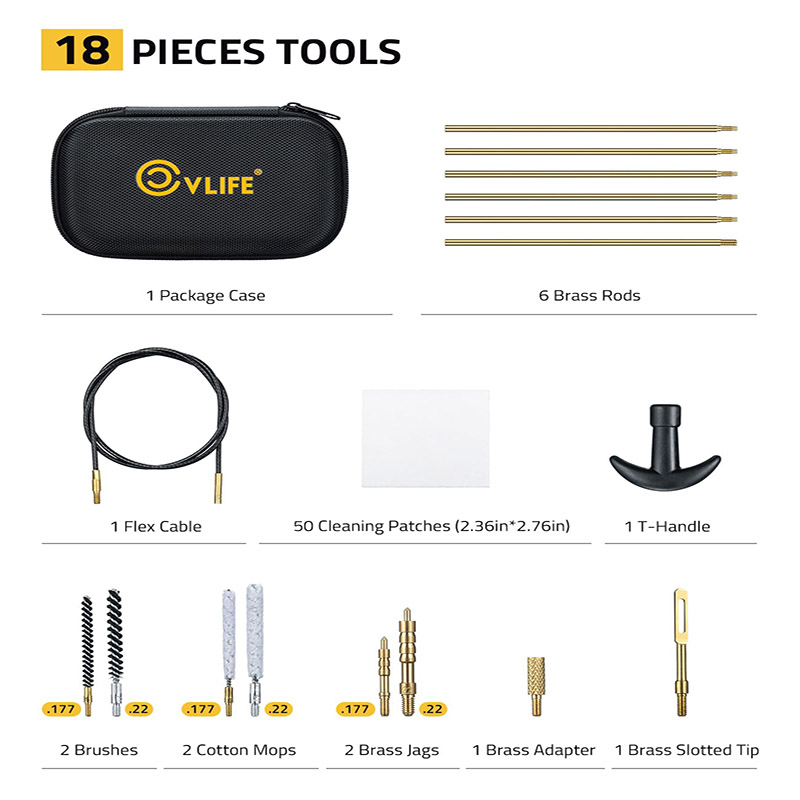 Universal Cleaning Kit Brass R - Fishing Rod Travel ulasan dan harga