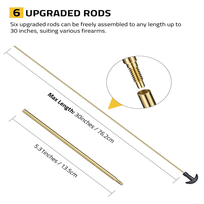 Universal Cleaning Kit Brass R - Fishing Rod Travel ulasan dan harga