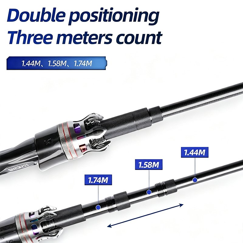 TRUVEX  Portable Telescopic Po - Fishing Rod Carbon Fiber ulasan dan harga