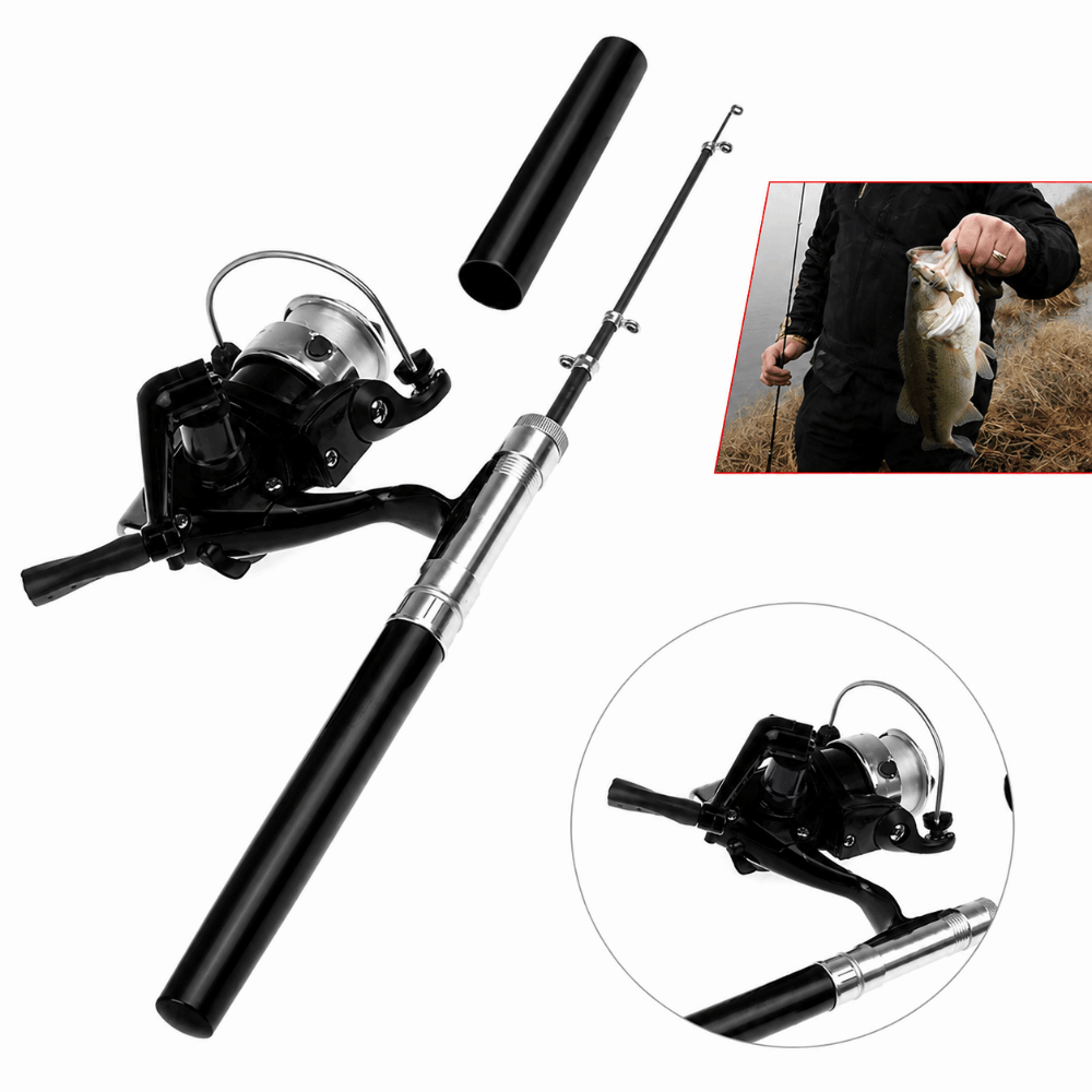 Portable 39 Inch Spinning Reel - Fishing Rod Spinning ulasan dan harga
