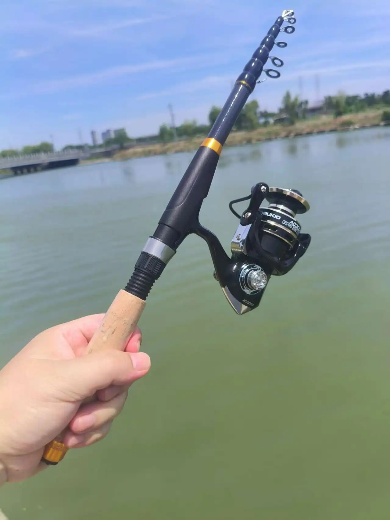 DEUKIO Spinning Fishing Pole S - Fishing Rod Spinning ulasan dan harga