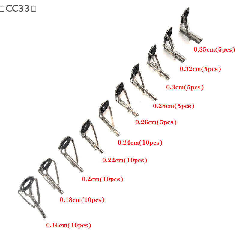 〔CC33〕75Pcs/set Fishing Rod Ti - Fishing Rod Tip Replacement ulasan dan harga