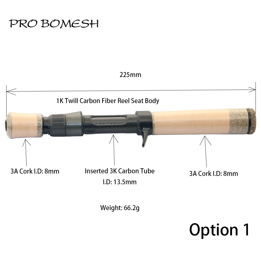 PROBOMESH Carbon Fiber Casting - Fishing Rod Building Kit ulasan dan harga
