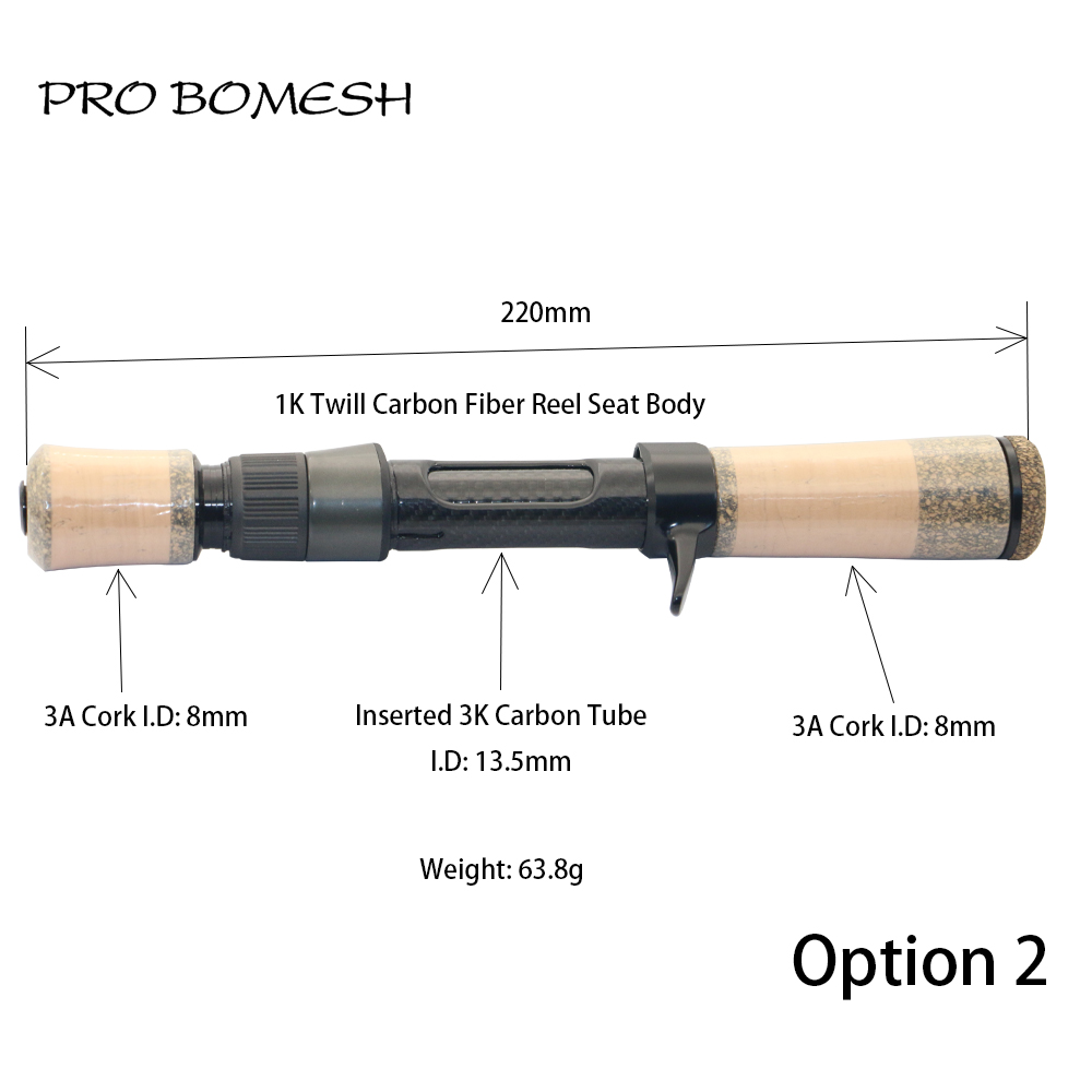 PROBOMESH Carbon Fiber Casting - Fishing Rod Building Kit ulasan dan harga