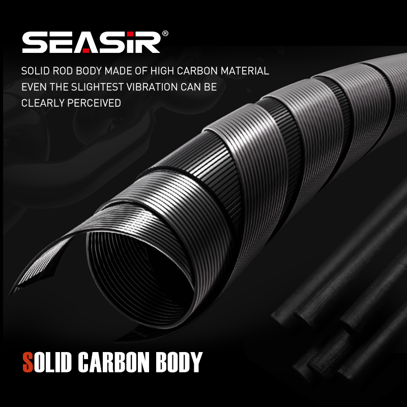 Seasir Black Arrow Spining Bai - Fishing Rod Carbon Fiber ulasan dan harga