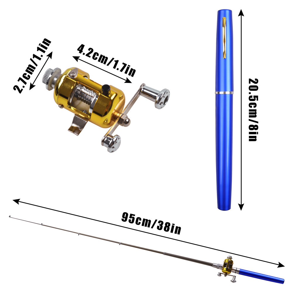 Mini ice fishing rod Combo wit - Fishing Rod Combo ulasan dan harga