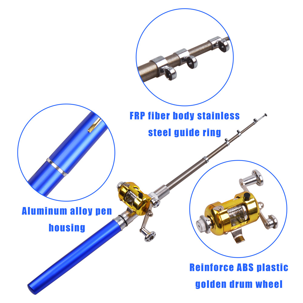 Mini ice fishing rod Combo wit - Fishing Rod Combo ulasan dan harga